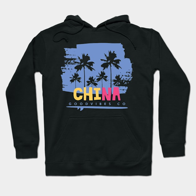 China surf the waves Hoodie by NeedsFulfilled